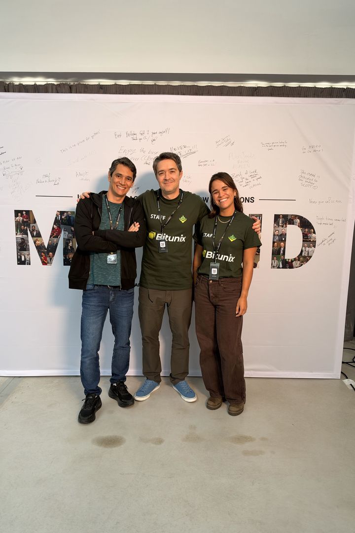 The team in Madrid